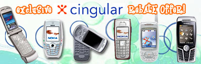 Exclusive Rebate offer for All Cingular subscribers!